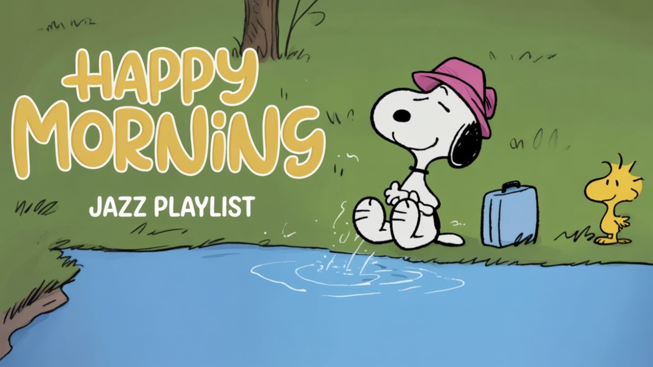 Stay Positive Today With Relaxing Snoopy Morning Jazz Music