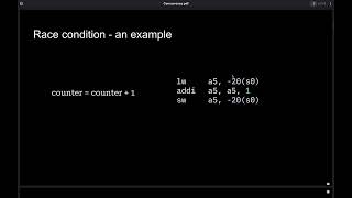 Operating Systems 04 | Semester 3 | By Teshan Kannangara | Concurrency