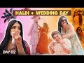 Sisters wedding  day2 haldi  beachside wedding