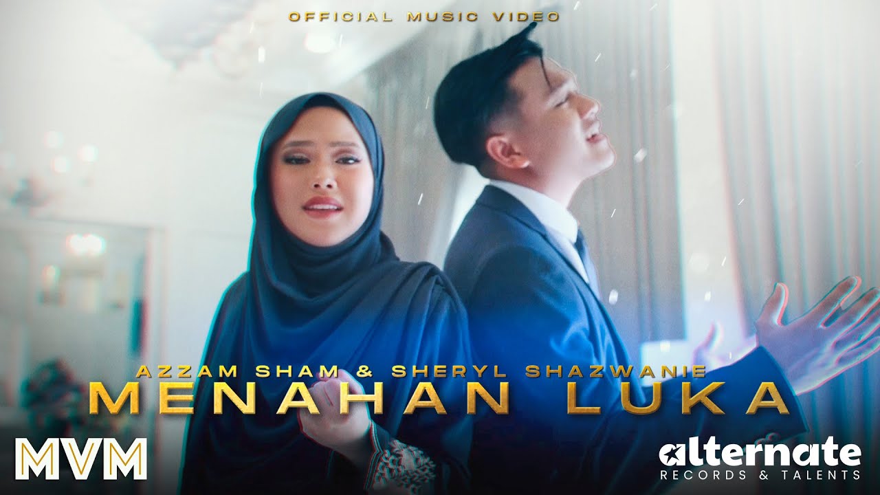 (OST Aku Tanpa Cintamu) Azzam Sham \u0026 Sheryl Shazwanie - Menahan Luka (Official Music Video)