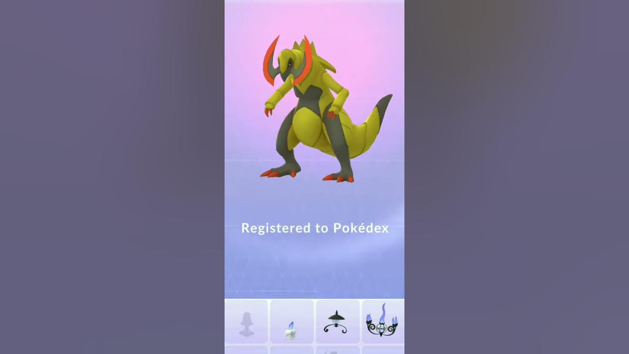 Fraxure Evolution Pokémon Go