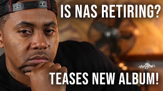 Nas teases a new album with a cryptic IG post! | Fans speculate he is retiring! #nas #hitboy #hiphop