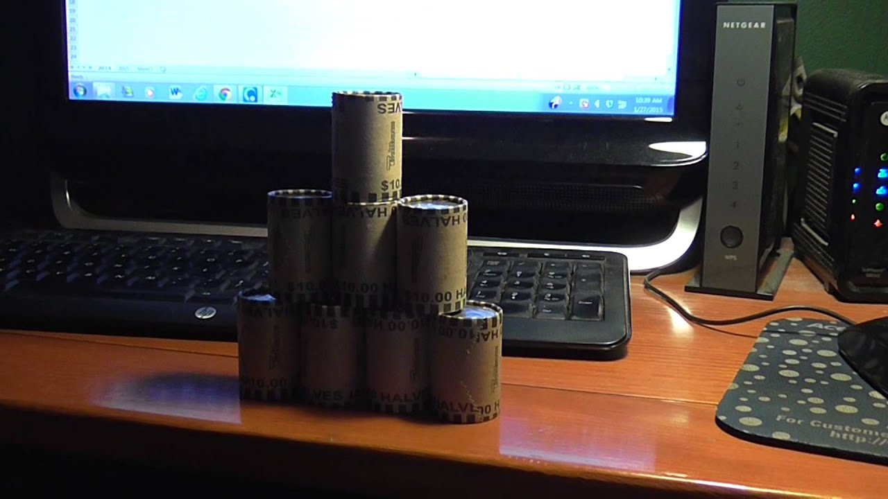 Coin Roll Hunting Bank issues 2015 YouTube