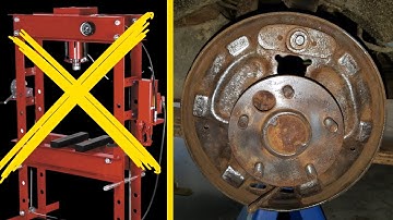 How to Replace Wheel Studs WITHOUT a Shop Press?!