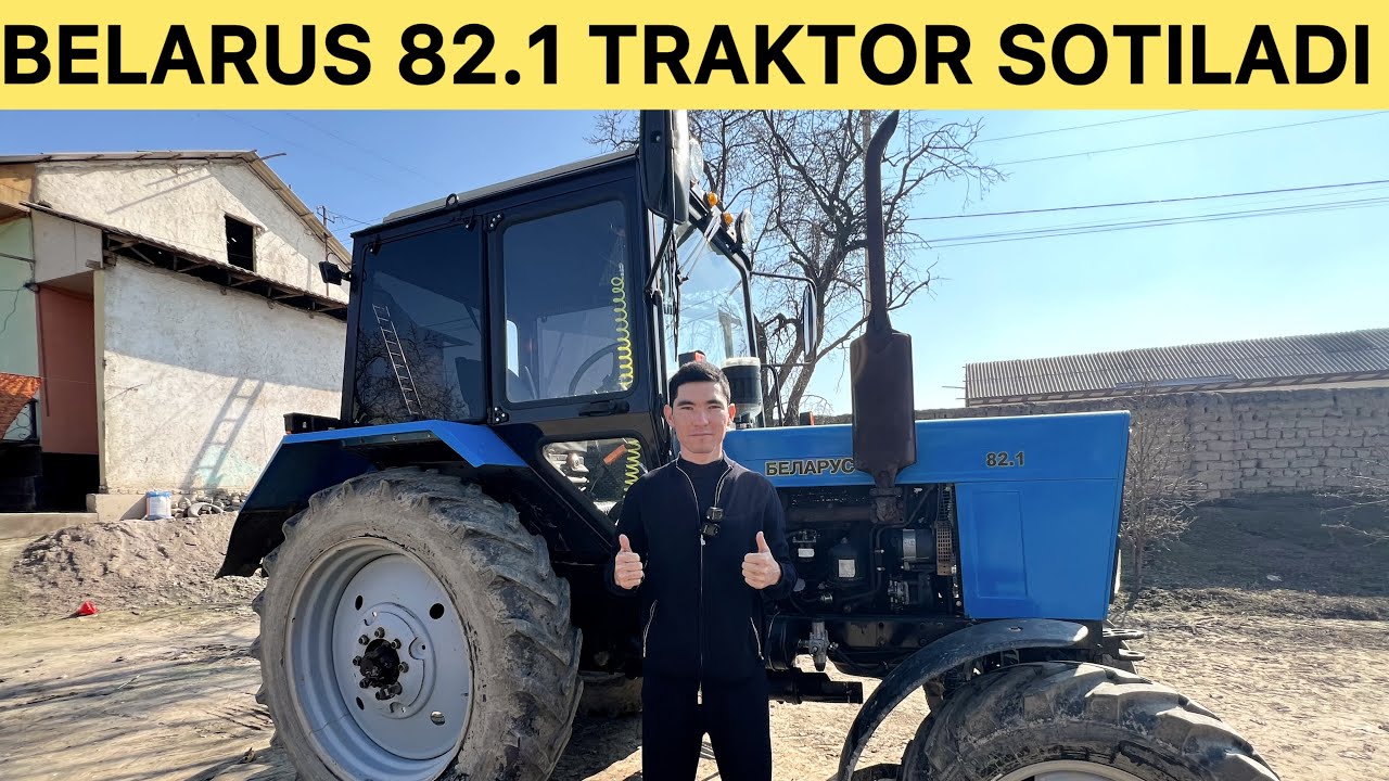 BELARUS 82.1 TRAKTOR SOTILADI ARZON NARXLARDA ISHGA TAYOR XOLATI YAXSHI ISHLAB TURIBDI YIL.2026