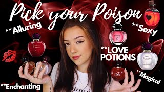 🔮 DIOR POISON PERFUME RANGE REVIEW!! WHICH POISON IS THE BEST???🤔🧪