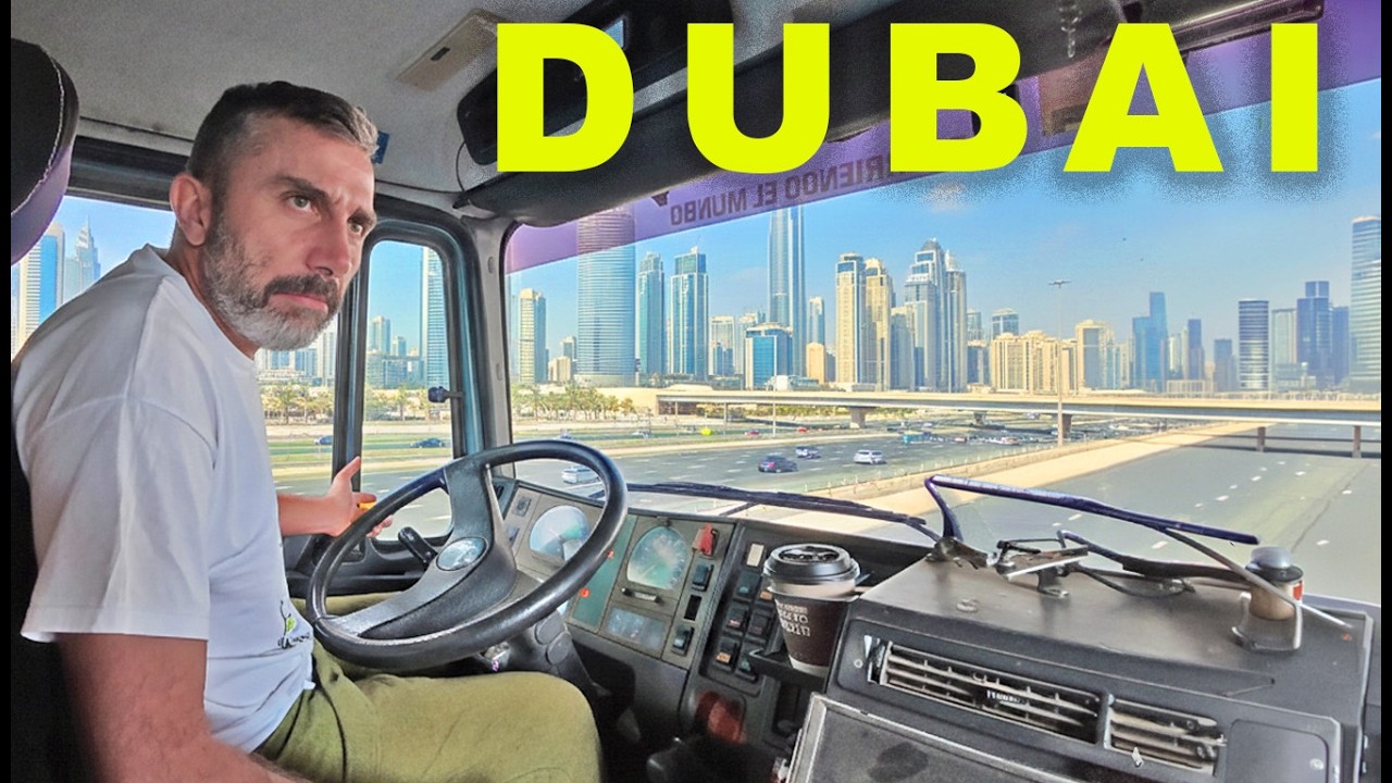 Arrivo da SOLO a DUBAI in CAMPER e capisco subito che sarà un CASINO 😵‍💫