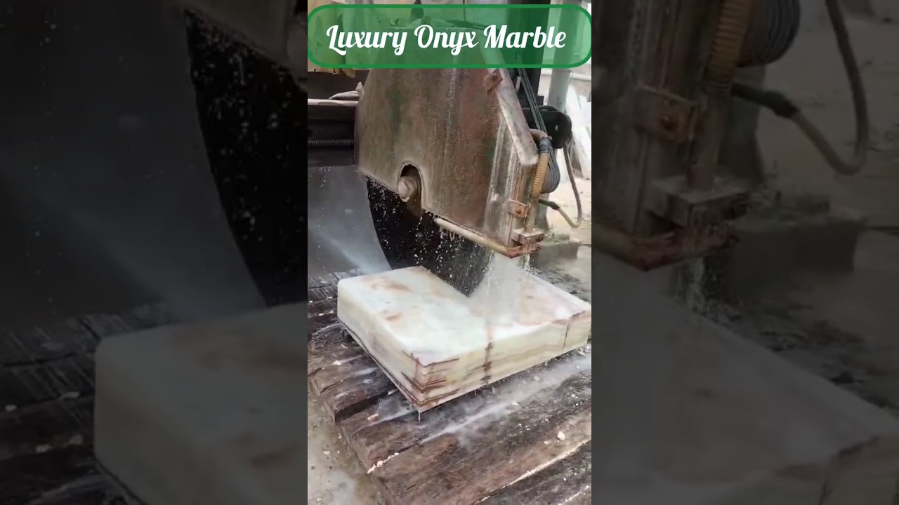 Light Green Onyx | How Onyx Marble Stone are cut | Onyx Stone 