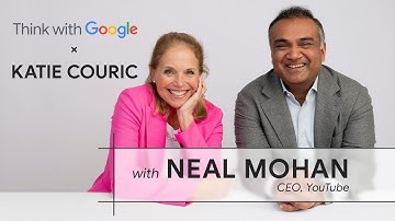 The future of AI-powered creativity with Katie Couric and Neal Mohan, CEO of YouTube
