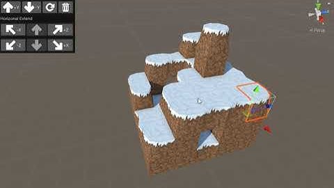 [Unity3D HD2D] Making a small size HD2D 3D map in 2 mins