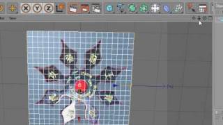 2. Shuriken in Cinema4D - Array Modifier