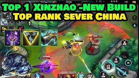 Xinzhao Tốc chiến | Top 1 Xinzhao | Build mới cho Xinzhao gồng gánh team quá kinh dị với hơn 20 mạng