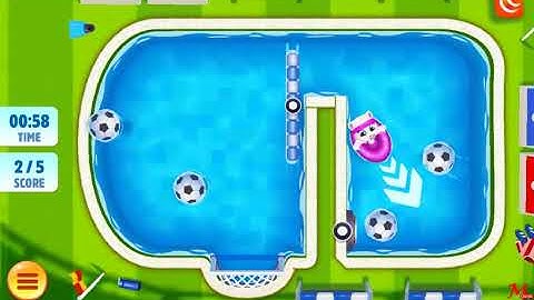 Talking Tom Pool Level 411 - Walkthrough