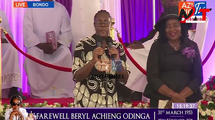 WINNIE ODINGA TRIBUTES TO HER AUNTY BERRYL ODINGA INFRONT OF HER MOTHER IDA!!!