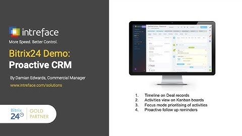 Bitrix24 Demo: Proactive CRM