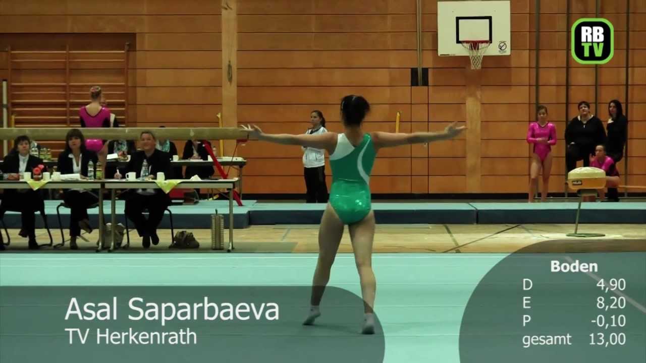 TV Herkenrath Kunstturnen Damen - Regionalliga Mitte 2012 - 3. Wettkampftag in Veitshöchheim