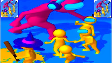 Join Us 3D - Crowd Run Master Gameplay All Levels (Android/iOS) Levels #1