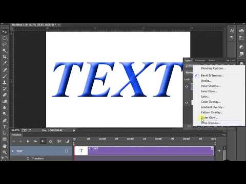 How To make an Animation (GIF) in Photoshop CS CS or cc  part -