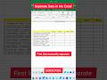 separate Data in Ms Excel #khansir #excelcharts #excelexperts #exceltips #msexcelshorts #dataanalys