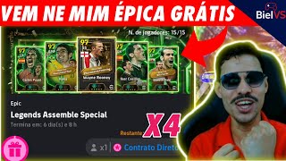 Escolhendo Meus 4 ÉPICUZINHO Grátis no efootball 2025 mobile