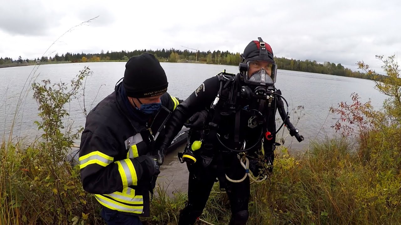 Was macht eigentlich... ein Rettungstaucher der Berufsfeuerwehr Augsburg?