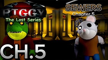 Chapter 5 - Sewers. Gameplay + Cutscenes. Roblox piggy | Build mode