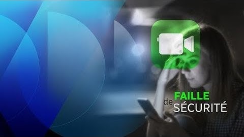 Faille de sécurité dans Facetime