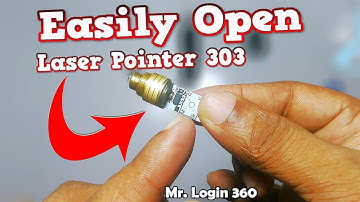 Easy DIY Laser Pointer 303 Hacks!: Opening & Modifying || Powerful Green Laser Pointer Postmortem ||