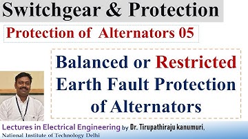 SGP415 Gebalanceerde of beperkte aardfoutbeveiliging van alternatoren