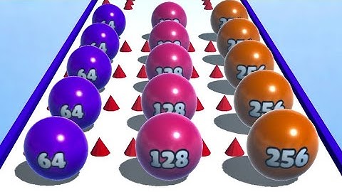 Ball Merge 2048: All Levels Gameplay Walkthrough Android, iOS Levels 1-9999 (Part 2)