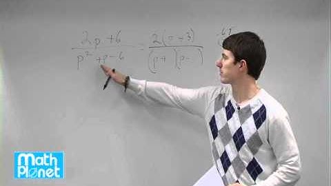 Simplify rational expression