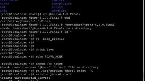 Jboss installation on Oracle Linux step by step