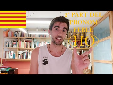 Catalan lesson - Pronom feble 