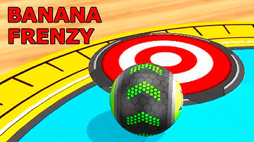 Going Balls - Banana Frenzy 🍌 Epic Race 💫 Portal Run 🌏 Video Gameplay Update Levels