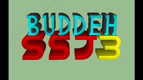 Building 3D logo using SketchUp 8