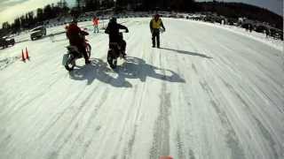 Lowell Carson Races In 450 Experts At Nys Ice Racing Championships