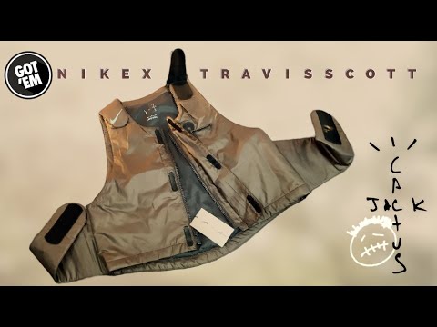 Nike Cactus Jack ベスト L ブラウン Nike X Cactus Jack Travis Scott Brown Vest XS NWT | eBay