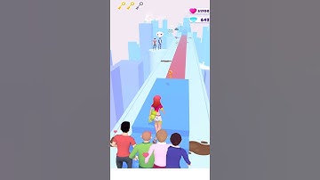 Makeover Run 👸 NEW UPDATE!! All Levels Gameplay Android,ios #Shorts