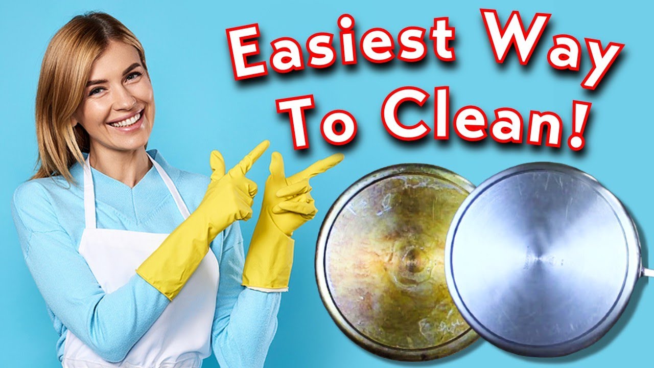 How To Clean Stainless Steel Pans YouTube