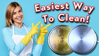 NEW WAY to Clean Stainless Steel Pans: Effortless and Effective!