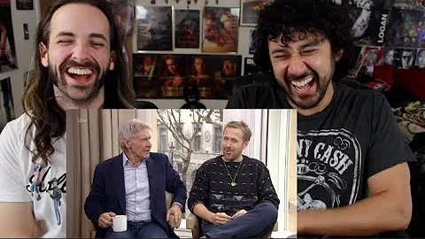 RYAN GOSLING and HARRISON FORD Lose It at HILARIOU...