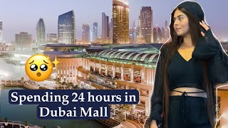 It is impossible😡to see everything in Dubai Mall | Spending 24hrs in Mall🤯