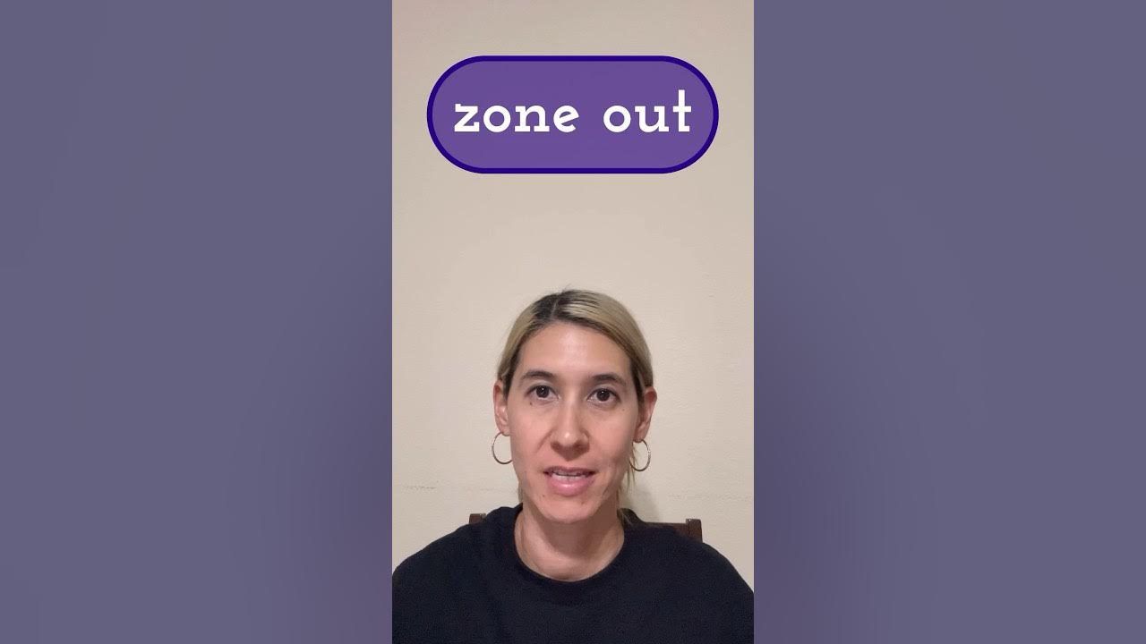 Phrasal verb of the day: ZONE OUT 👨🏻‍🏫 #phrasalverbs