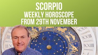 Scorpio Weekly Horoscope from 29th November 2021