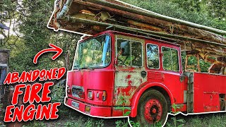 We Found An Abandoned Fire Engine Deep In The Forest