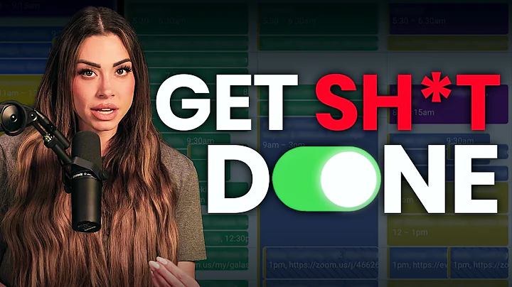 How to ACTUALLY be Productive (even if you lack discipline)