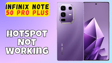 Hotspot Not Working infinix Note 50 Pro Plus || How to solve hotspot issues #new