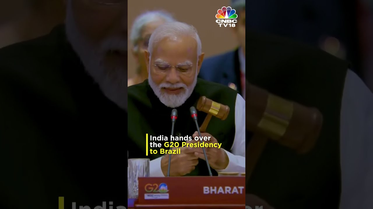 G20 Summit 2023 India Hands Over The Presidency To Brazil N18S CNBCTV18