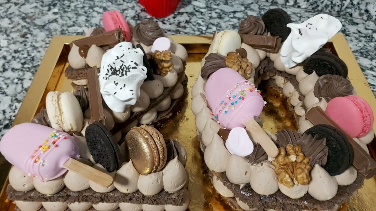 (الحلقة 12) ... كاطو الارقام بكل تفاصيله المملة  مع ثمن البيعnumber cake