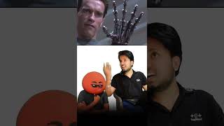 Why Did Terminator Cut Skin Off His Hand? | Terminator 2 #shorts